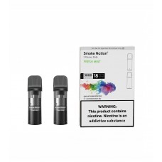 Smoke Nation Elf Bar Elfa Pro Pods - Fresh Mint Flavour Contains 1.8% Salt Nic Strength - 20 Pods 