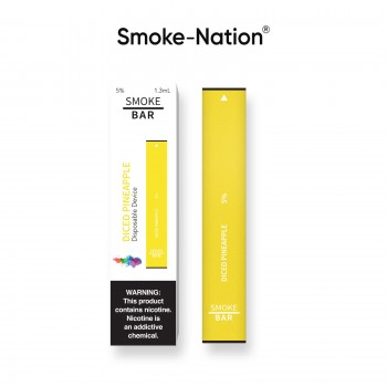 Smoke-Nation Disposable Smoke Bar -  Diced Pineapple Flavour 5% Nicotine