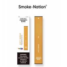 Smoke-Nation Disposable Smoke Bar -  Juicy Mango Flavour 5% Nicotine