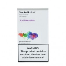 Smoke Nation Pods - Ice Watermelon Flavour Contains 5% Salt Nic Strength